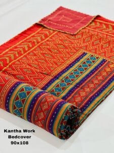 Kantha Work Bedcover