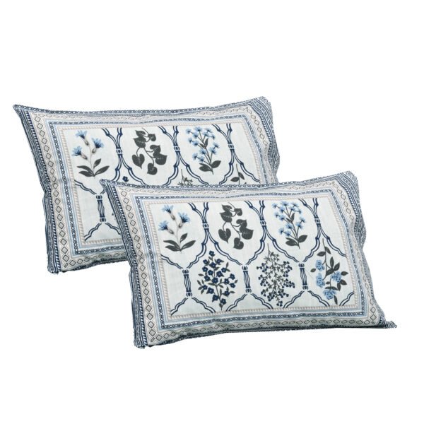 Experience Elegance with Our Hand Block Printed King Size Bedsheet