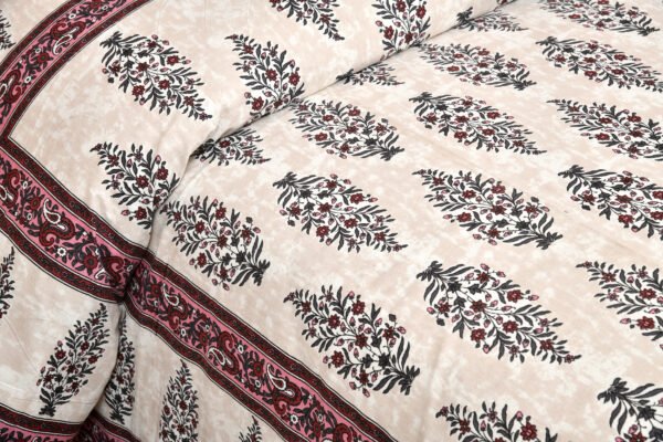Elevate Your Bedroom with Our Mughal Print Bedcover - Image 6
