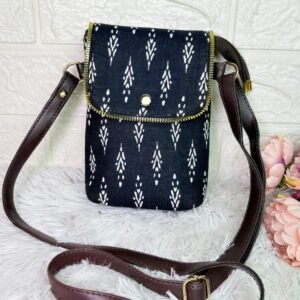Black Mobile Sling Bag